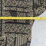 Liz & Co  Women’s Medium Top Blouse Geometric 3/4 Dolman Sleeve Art To Wear Artsy Photo 7