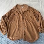 She & Sky Balloon Sleeve Corduroy Jacket Photo 0