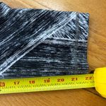 Lululemon Wunder Under Crop II Leggings Womens 8 Black White Heat Wave Training Photo 5