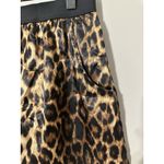 Heroine Sport Satin Cheetah Boxers Shorts Womens Size L NWT Mid Rise Pockets Size L Photo 3