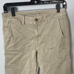 American Eagle Outfitters Super Stretch Women’s Khaki Shorts Bermuda Size 4 Photo 0
