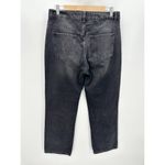 Garage  Denim Black Wash 90's Straight Jeans Loose Fit Womens Size 9 Photo 1