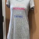 Sonoma  gray good morning sunshine T-shirt dress Available Photo 2