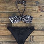 H&M NWOT Y2K Zebra Print Bikini | Size 6 Photo 1