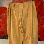 Ellen Tracy  size 2 beige leather pants Photo 6