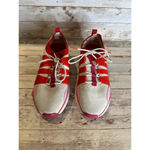 Nurture Sneakers Women's Size 10 Red Pink, White Athletic Shoes Vibrant Fun Photo 4