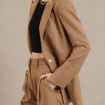 Bec & Bridge  Camel Blazer Photo 3