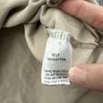 easel V Neck Oversized Pocket T Shirt Boho Neutral Granola Earthy Women's Medium Photo 3