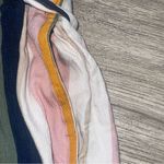 Hollister Y2K Striped High Rise Shorts with Elastic waist and belt tie Size S Photo 1