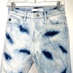 KanCan USA KanCan Light & Dark Cloud Wash High Rise Ankle Skinny Jeans Photo 2