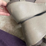 Kork-Ease ‎ Womens Wedge Sandals Size 10M Brown Tan Beige Suede Chunky Strap Photo 5