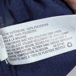 Xhilaration Navy blue ruffle chiffon maxi dress size XS Photo 5