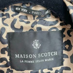 Scotch & Soda Maison Scotch Leopard Print Jacket Hood Photo 4