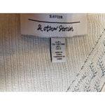 & Other Stories & Other Stories Savoir Sheer Knit Maxi Dress Cream Asymmetrical Midi Size s Photo 4