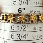 Bulova Diamond Vintage Ladies Watch Two-Tone Bracelet Case Shimmery Silver Dial Photo 11