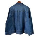 Diane Gilman DG2 by Women's Stretch Denim Embroidered Jacket Indigo 2xl Photo 3