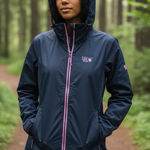 Mountain Hardwear  Blue Rain Jacket Windbreaker size Small Photo 0