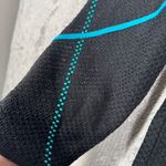 Ming Wang  Sweater‎ Knit Open Front Geometric Print Career Office Black Blue S Photo 5