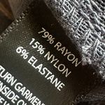 Betabrand  Pull-On Blue Print Ankle Pants Casual Office Everyday Medium Petite Photo 11