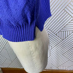 Eileen Fisher Eileen Fisher Cropped Open Front Cardigan Sweater Purple Size US Large Photo 5