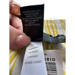 Torrid  Pull On Stretch Linen Shorts Mid Rise 4X Stripe Butter Yellow NWT #V9-1 Photo 9