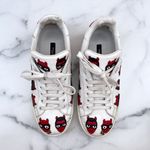 Dolce & Gabbana devil face white leather sneakers size IT 36.5 US 6.5 6 Photo 8