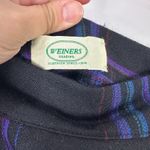 Vintage Weiners 8 Plaid Wool Midi Skirt Preppy Dark Academia Indie Grunge 90s Black Photo 1