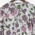 Charter Club Cashmere Sweater Womens Medium Romantic Cottage Coquette Floral Lux Photo 5