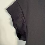 Maeve by Anthropologie Deep-V Dress Women's Small Black Slits Classic LBD NWOT Photo 8