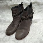 Sperry  braided booties, grey leather, size 8 Photo 1