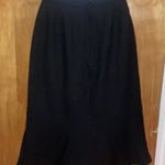 Kasper Dark Blue  for A.S.L. Wool Skirt Size 8 Photo 4