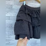 LANVIN for H&M Ruffle lace circle Skirt size 2 Black Photo 5