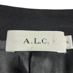 ALC Frank A.L.C. Black Open Front Blazer Size: 8 Photo 1