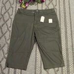 st. john's bay  Olive Green Capris Pants Size 20W Photo 0