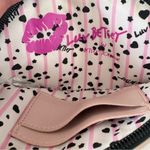 Betsey Johnson Luv Cat Kitten Wristlet Coin Purse Pink Glitter Sunglasses Photo 5