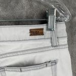 Paige Keira Short Women’s 28 Light Wash Frayed Hem Denim Shorts Y2K Chic Photo 4