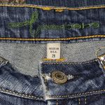 Bebe Spellout Distressed Bootcut Jeans 29 Photo 6