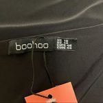 Boohoo Black Sleeveless Scoop Neck Plus Double Slinky Bodysuit NWT 14 RUNS SMALL Photo 7