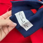 Liz Claiborne Vintage red dress with p saint hilaire Paris scarf Photo 5