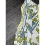 Free People Baja Babe Yellow Floral Cold Shoulder Women’s Shirt Size S Photo 5