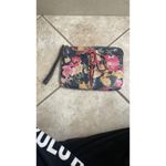 Patricia Nash garden party Floral Wristlet Pouch Clutch Purse Pink Yellow Blue Photo 1