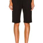 Nili Lotan Ella Pleated Virgin Wool Shorts Black Womens Size 2 Photo 0