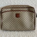 CELINE  Vintage Macadam‎ Authentic Rare Leather Zipper Beige Clutch Photo 0