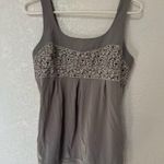 Lululemon Elevate Tank Silver Grey Floral Photo 1