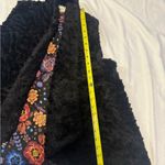 cupio  Black Teddy vest , with Floral Lining Photo 3
