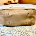 B MAKOWSKY Margene Shimmer Textured Tan Leather Tote / Shoulder Bag w/Charm🧡 Photo 8