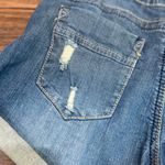 Arden B Distressed Denim Shorts Photo 6