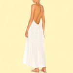 Revolve SUNDRESS Zahara Backless Embellished Halter Dress - Sz. M/L (Color: Coconut) Photo 11