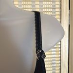 Felina Lingerie Black Beige Push Up Bra Lace Trim Underwire Padded Size 32D Photo 7