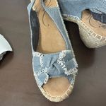 White Mountain  Denim Style Sandal Size 10 Photo 5